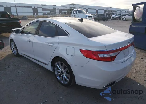 2012 Hyundai Azera из США, поврежденный, VIN KMHFH4JG2CA152992
